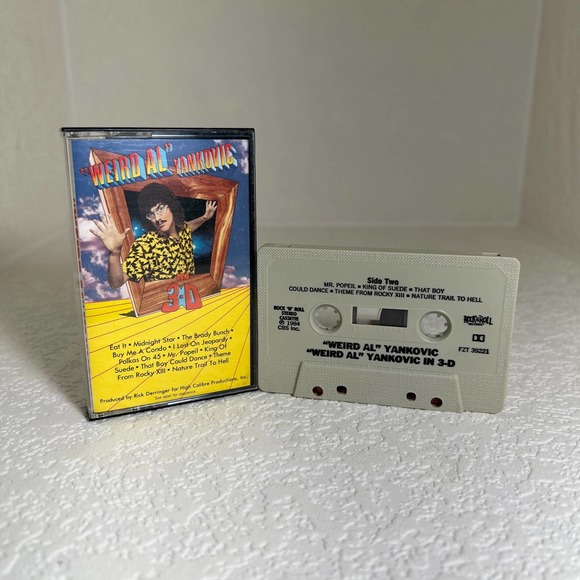VINTAGE Weird “Al” Yankovic  tapes - Picture 6 of 7